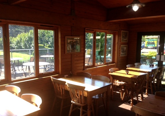 Our indoor seating area is a lovely quaint setting in which makes a perfect place for tea and cakes.
